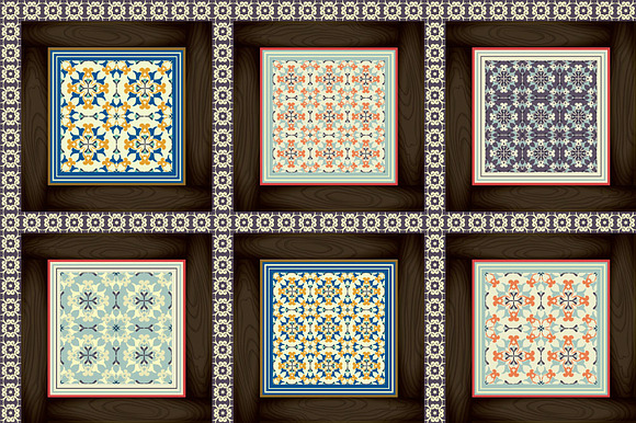 Tile Collection Patterns & Borders. in Patterns - product preview 5