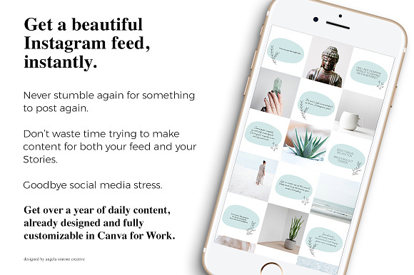Self Love, Self Care Instagram Pack in Instagram Templates - product preview 2