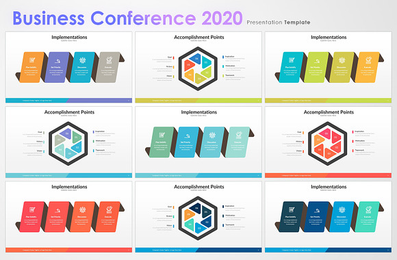 Business Conference 2020 Template in PowerPoint Templates - product preview 10