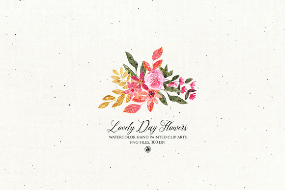 Lovely Day Flowers in Illustrations - product preview 4