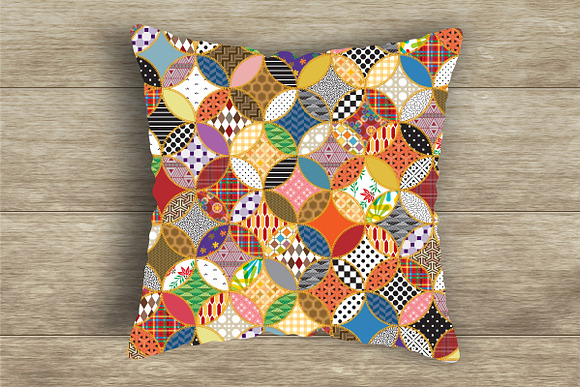 Quilt Patterns Digital Paper & Bonus in Patterns - product preview 6