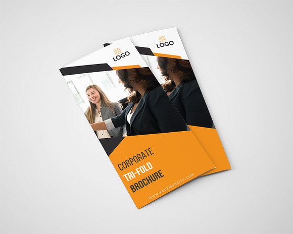Corporate Tri- Fold Brochure in Brochure Templates - product preview 2