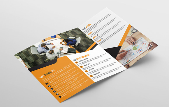 Corporate Tri- Fold Brochure in Brochure Templates - product preview 3