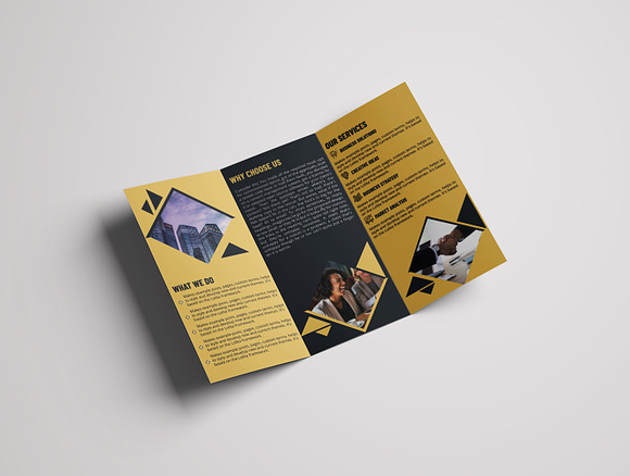 Corporate Tri-Fold Brochure in Brochure Templates - product preview 3