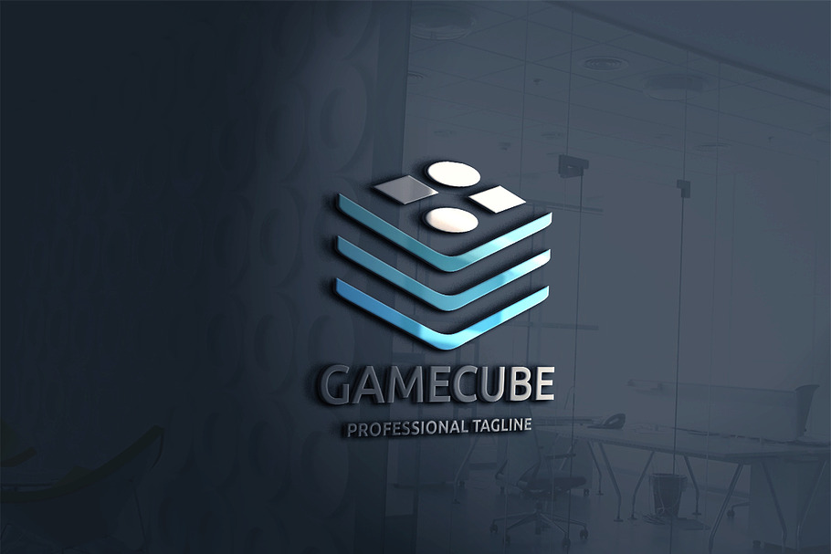 Game Cube Logo in Logo Templates - product preview 8