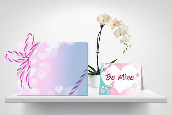 Valentine Mint Shades & Pink Papers in Illustrations - product preview 3