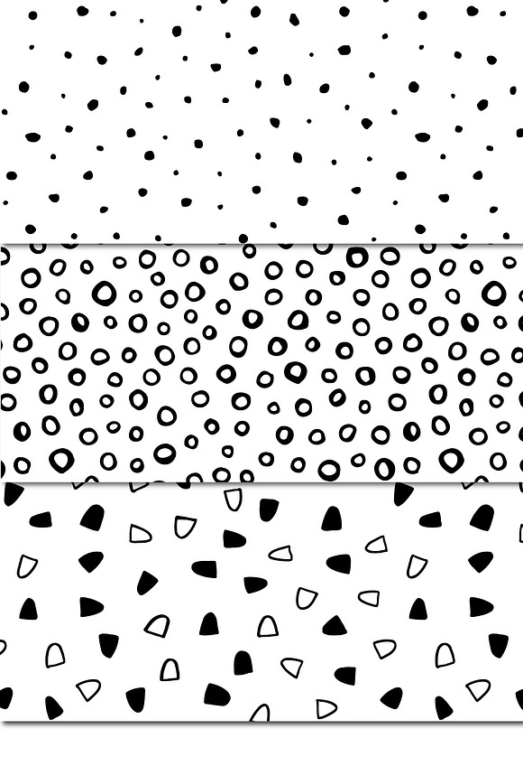 Hand drawn patterns in Patterns - product preview 1