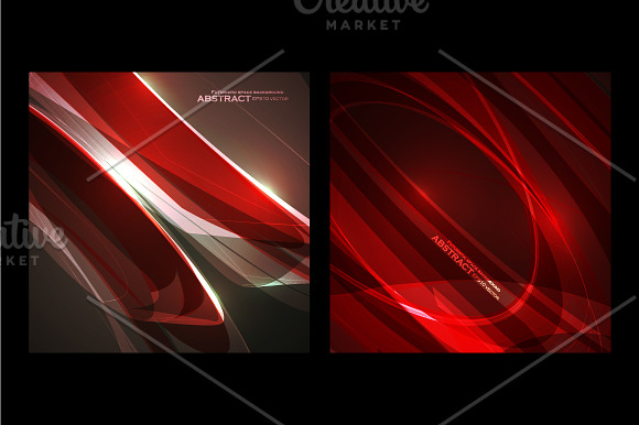Abstract red vector background in Patterns - product preview 2