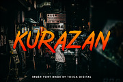 Kurazan Brush Font