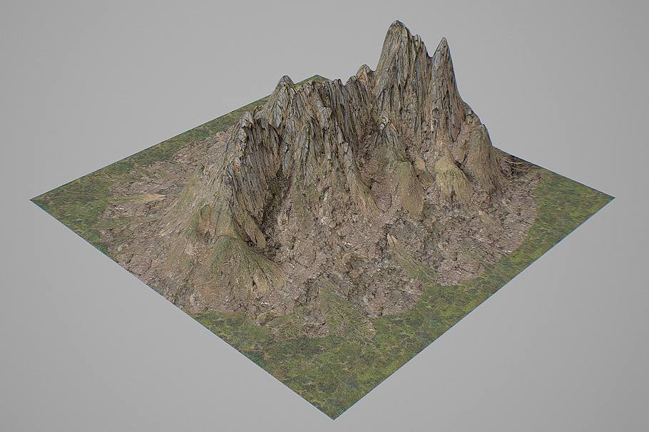 Mountains Kitbash in Nature - product preview 8