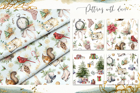 All about Christmas. Bundle 6 in 1 in Illustrations - product preview 4