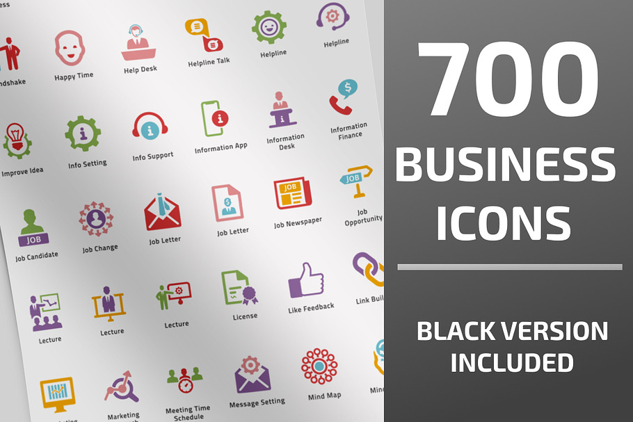 700 Business Icons