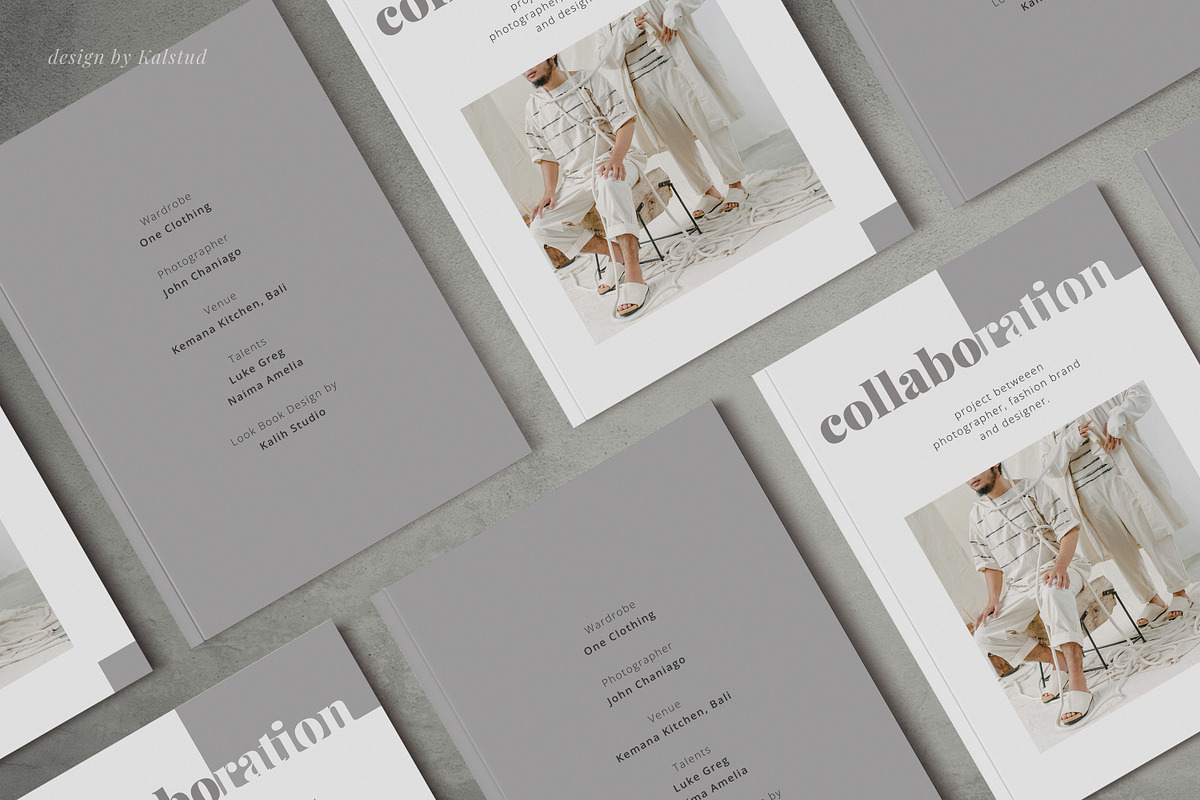 Collabo Lookbook in Magazine Templates - product preview 8