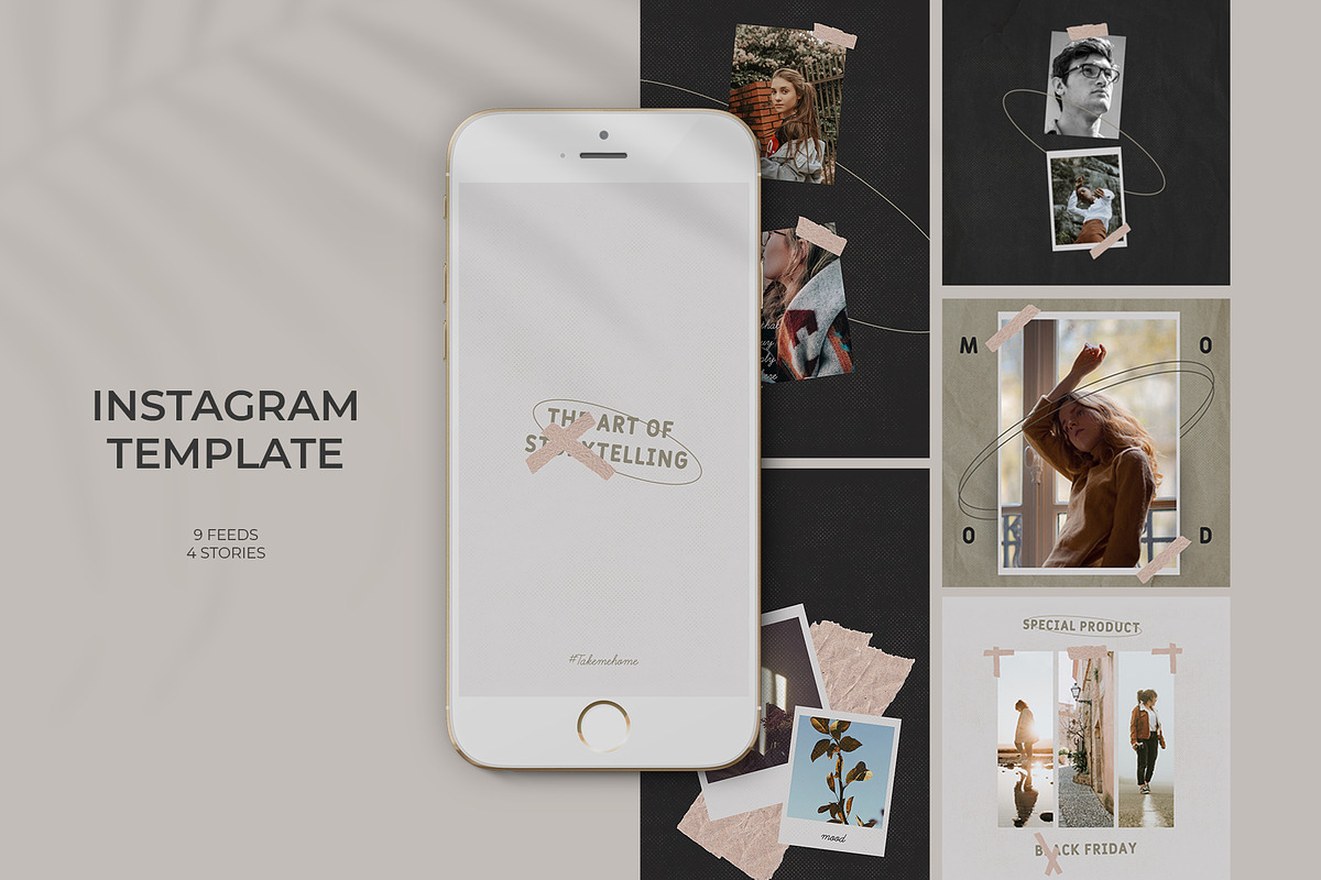 Fashion Instagram Templates in Instagram Templates - product preview 8
