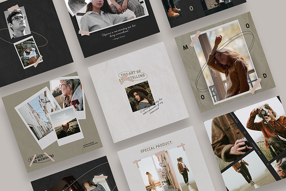 Fashion Instagram Templates in Instagram Templates - product preview 4