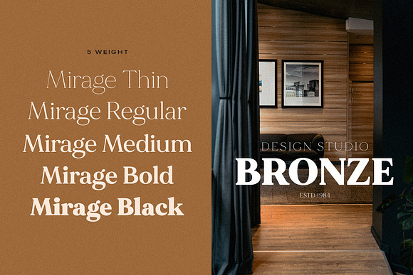 MADE Mirage | 50% Off in Serif Fonts - product preview 3