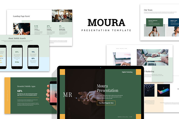 Moura : Digital Marketing Powerpoint