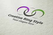 Creative Ring Style Logo