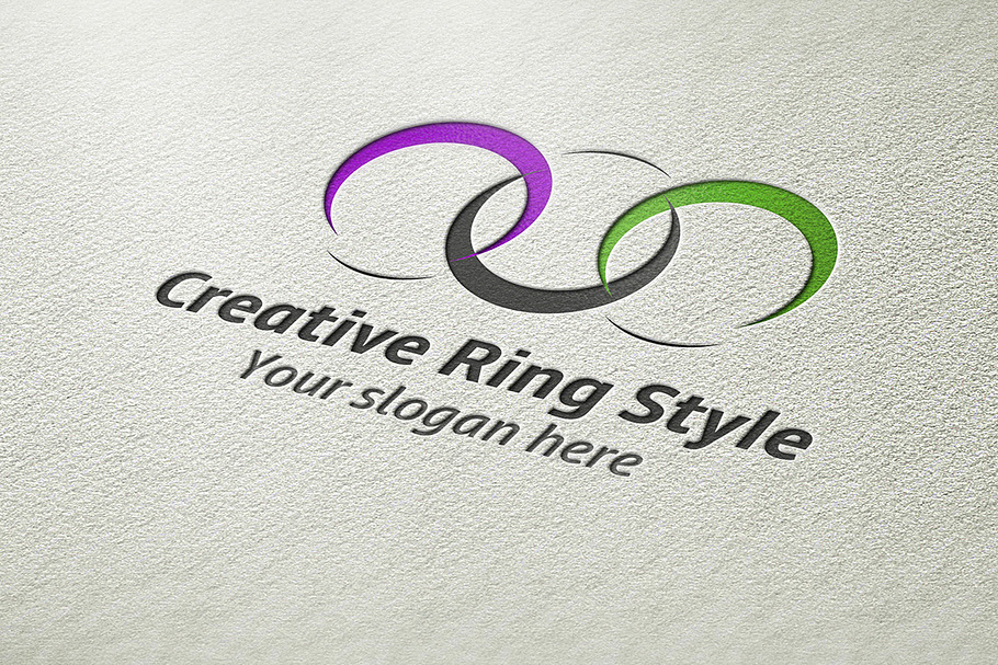 Creative Ring Style Logo in Logo Templates - product preview 8