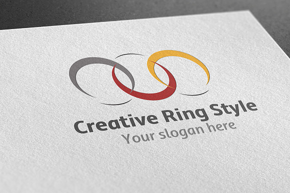 Creative Ring Style Logo in Logo Templates - product preview 1