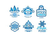 Frozen Food Club Labels Collection