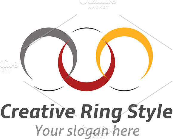 Creative Ring Style Logo in Logo Templates - product preview 4