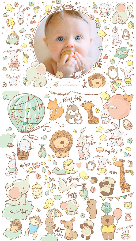 Baby Album illustration in Illustrations - product preview 2