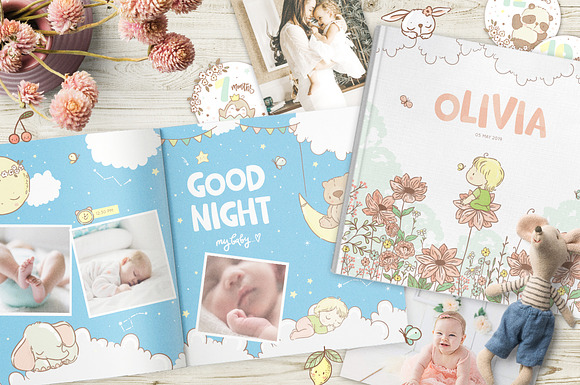 Baby Album illustration in Illustrations - product preview 7