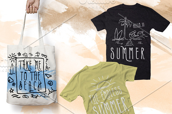 Summers Typeface + BONUS vector in Display Fonts - product preview 4