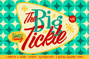 The Big Tickle • Font Family +Extras