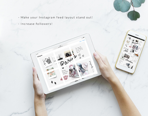 CANVA | Instagram PUZZLE - Traveller in Instagram Templates - product preview 3