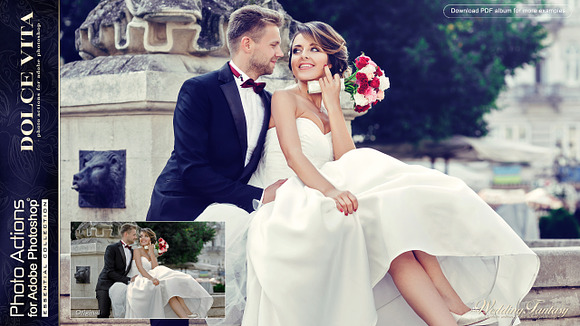 Actions for Photoshop / Wedding in Add-Ons - product preview 5