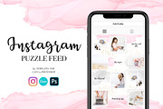 Instagram Feed Seamless Puzzle