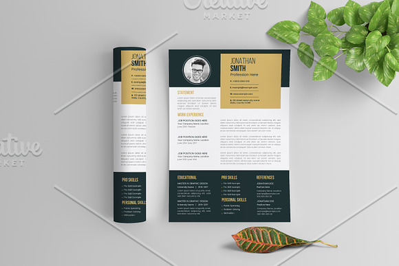 Resume Template in Resume Templates - product preview 1