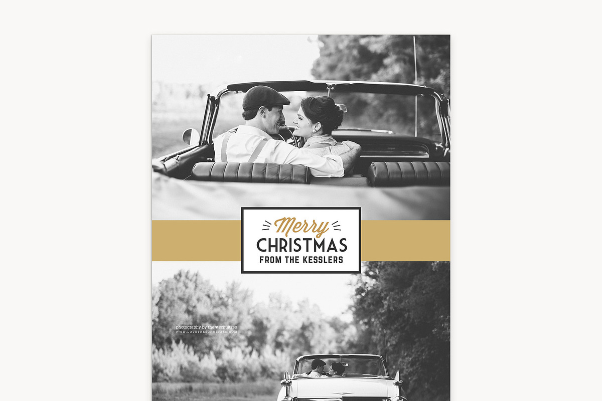 Christmas Card Template - HC5x7C in Card Templates - product preview 8