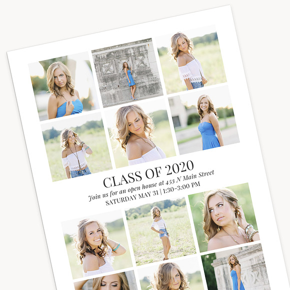 Graduation Card Template: AMB5x7A in Card Templates - product preview 5