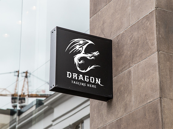Dragon Logo in Logo Templates - product preview 3