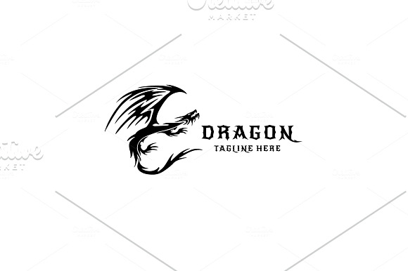 Dragon Logo in Logo Templates - product preview 6
