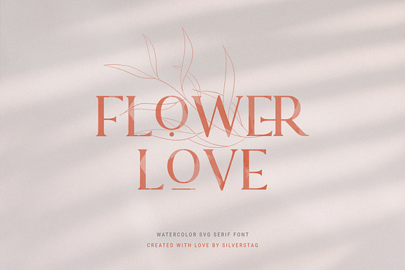 Lovers SVG Serif Font & Extras in Serif Fonts - product preview 9