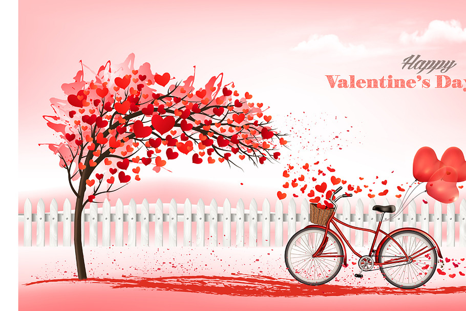 Valentine's Holiday Day background in Illustrations - product preview 8
