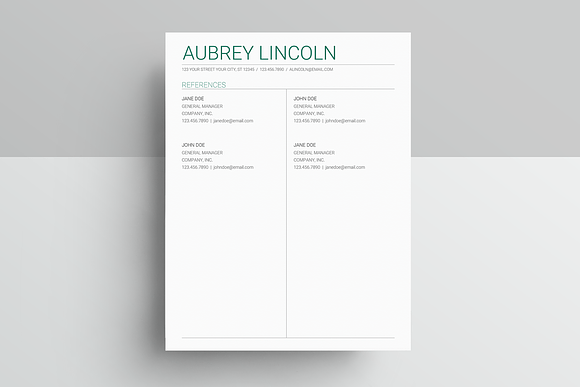 Google Docs Resume Template in Resume Templates - product preview 5