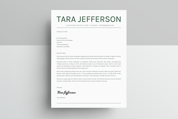 Google Docs Resume Template in Resume Templates - product preview 4