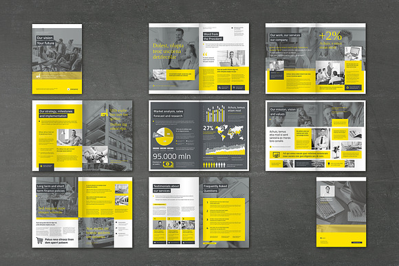Business Brochure Vol. 10 in Brochure Templates - product preview 2