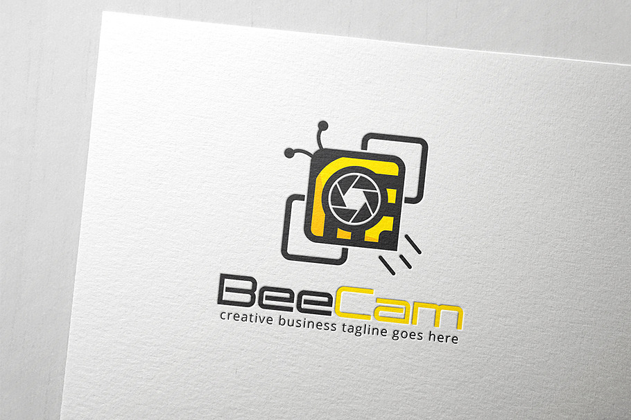 Bee Camera Logo in Logo Templates - product preview 8