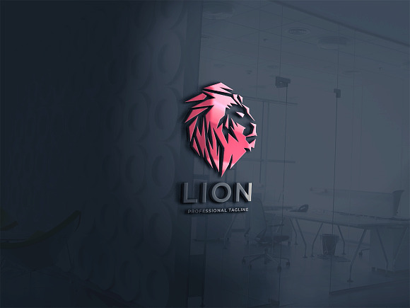 Red Lion Logo in Logo Templates - product preview 3