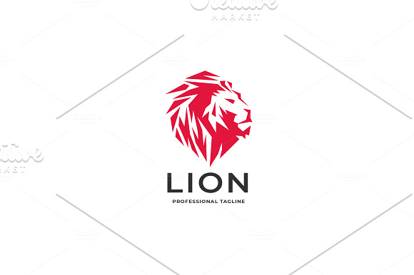 Red Lion Logo in Logo Templates - product preview 4