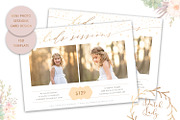 PSD Photo Session Card Template #56
