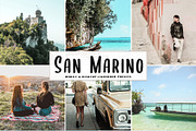 San Marino Lightroom Presets Pack