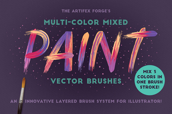 Illustrator Brushes Mega-Bundle 3 in Photoshop Brushes - product preview 8