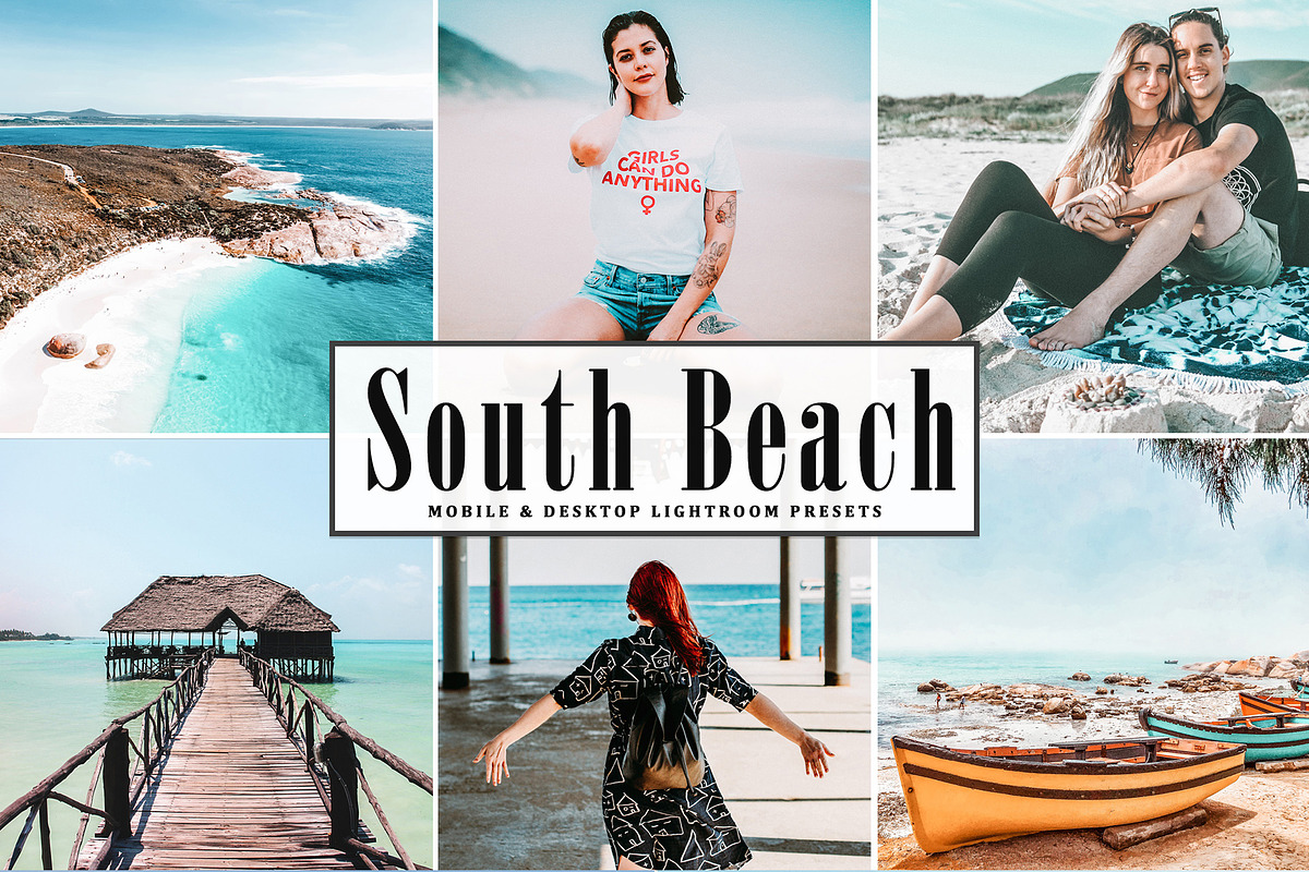 South Beach Lightroom Presets Pack in Add-Ons - product preview 8